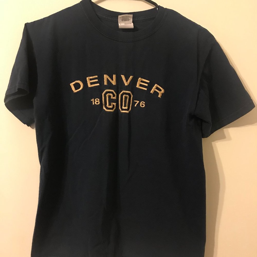 Navy Blue Denver Tee